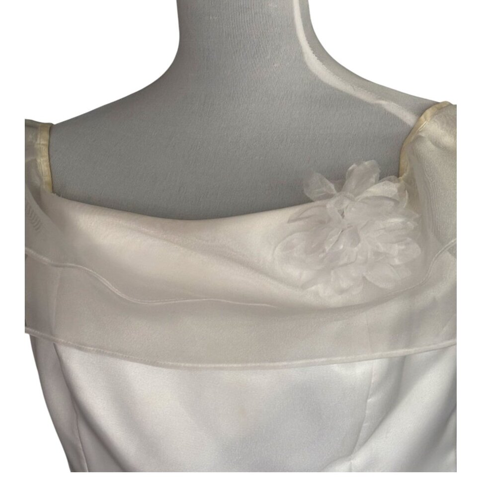 Ursula of Switzerland Mother of the Bride formal 2 piece Maxi Dress skirt top 12 - Picture 5 of 11